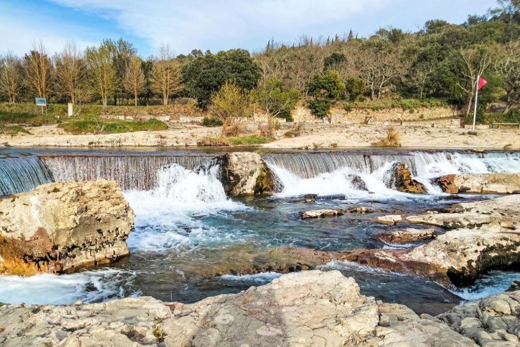 Appartement 3 Min A Pied Du Centre D'Uzes Parking Piscine Bagian luar foto